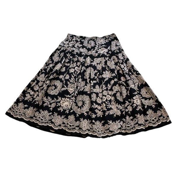 Vintage D’Allaird’s Floral Skirt - Size 14 - Picture 2 of 7